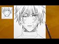 Anime Sketch | How to Draw Maki Zenin from Jujutsu Kaisen with Incredible Details