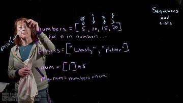 Chapter 7.1 & 7.2: Sequences & Introduction to Lists - PRG105