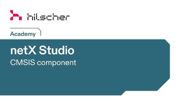 netX Studio Tutorial - CMSIS component