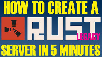 How To Setup A Rust Legacy Server - In Under 5 Minutes!!!