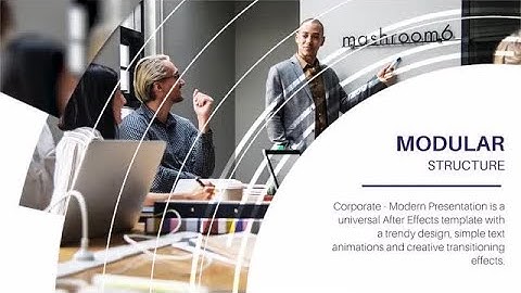 Clean Corporate Slideshow Premiere Pro Templates