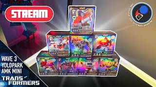 Transformers Yolopark AMK Mini Wave 3 - The Display Case Stream and Q&A