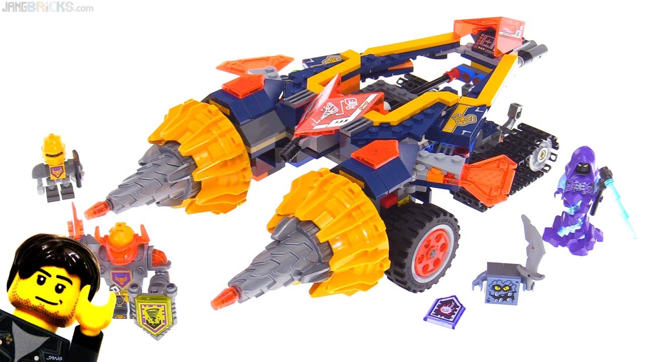 Lego Nexo Knights AXL's RUMBLE MAKER 70354 Speed Build - YouTube