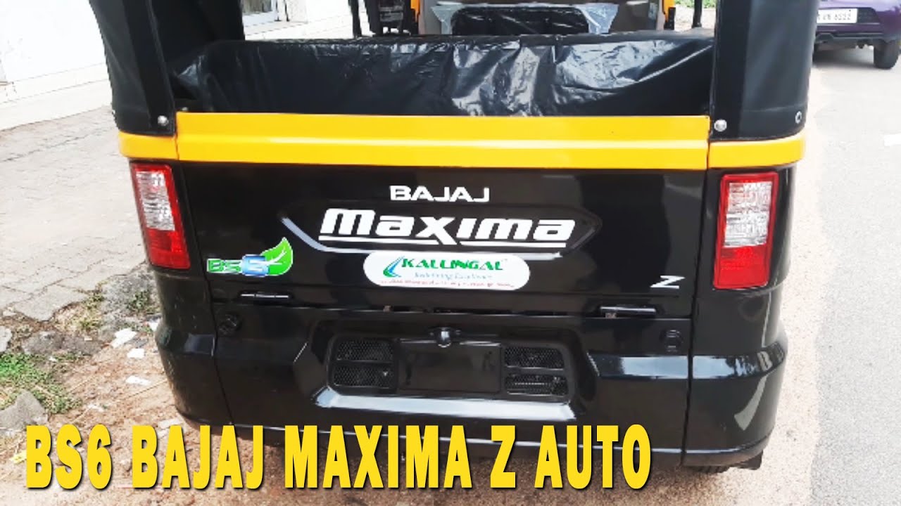 BS6 Bajaj Maxima Z Diesel Auto Rickshaw Spec Review