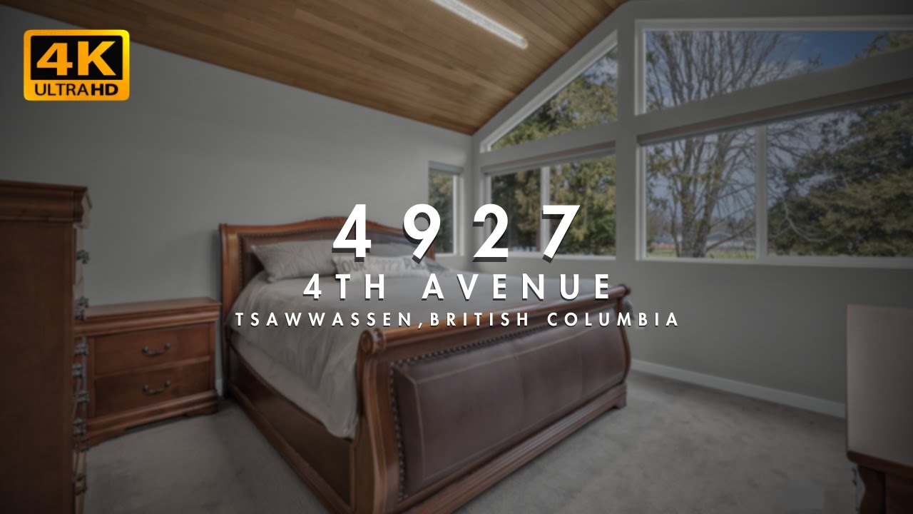 4927 4th Avenue | Tsawwassen, BC | South Delta Real Estate Cinematic Video Tour | Realty Studios