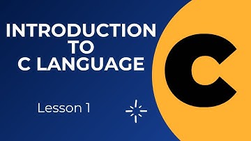Lesson 1 : Introduction to C Language || Rahul Chattopadhyay