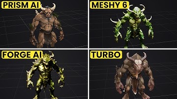 I Made Same 3D Object with EVERY AI 3D Generator