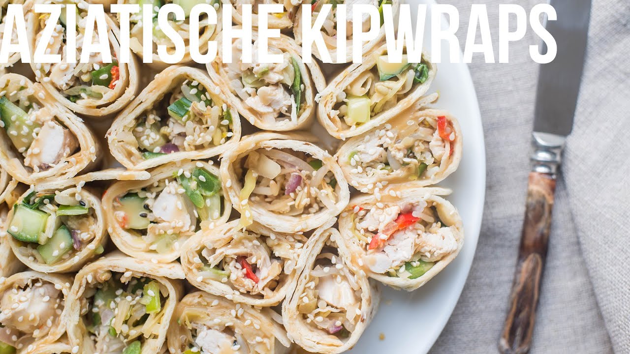 RECEPT: Aziatische kipwraps | OhMyFoodness