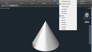 AutoCAD 2018 Tutorial for Beginners   #36  HOW TO MAKE SOLID CONE IN AUTOCAD#