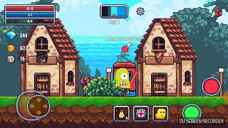 픽셀 서바이벌 월드 버려진 동굴을 열고 거대한 문을 여는 열쇠를 얻는 방법! screenshot 5