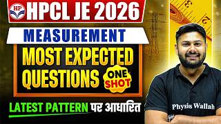 HPCL JE 2026 | HPCL Electrical Engineering Class | MEASUREMENT One Shot For HPCL JE 2026