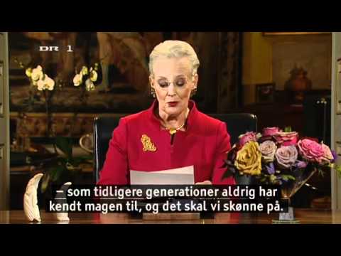 Dronning Margrethes Nytårstale 31.12.2010 [HD] -