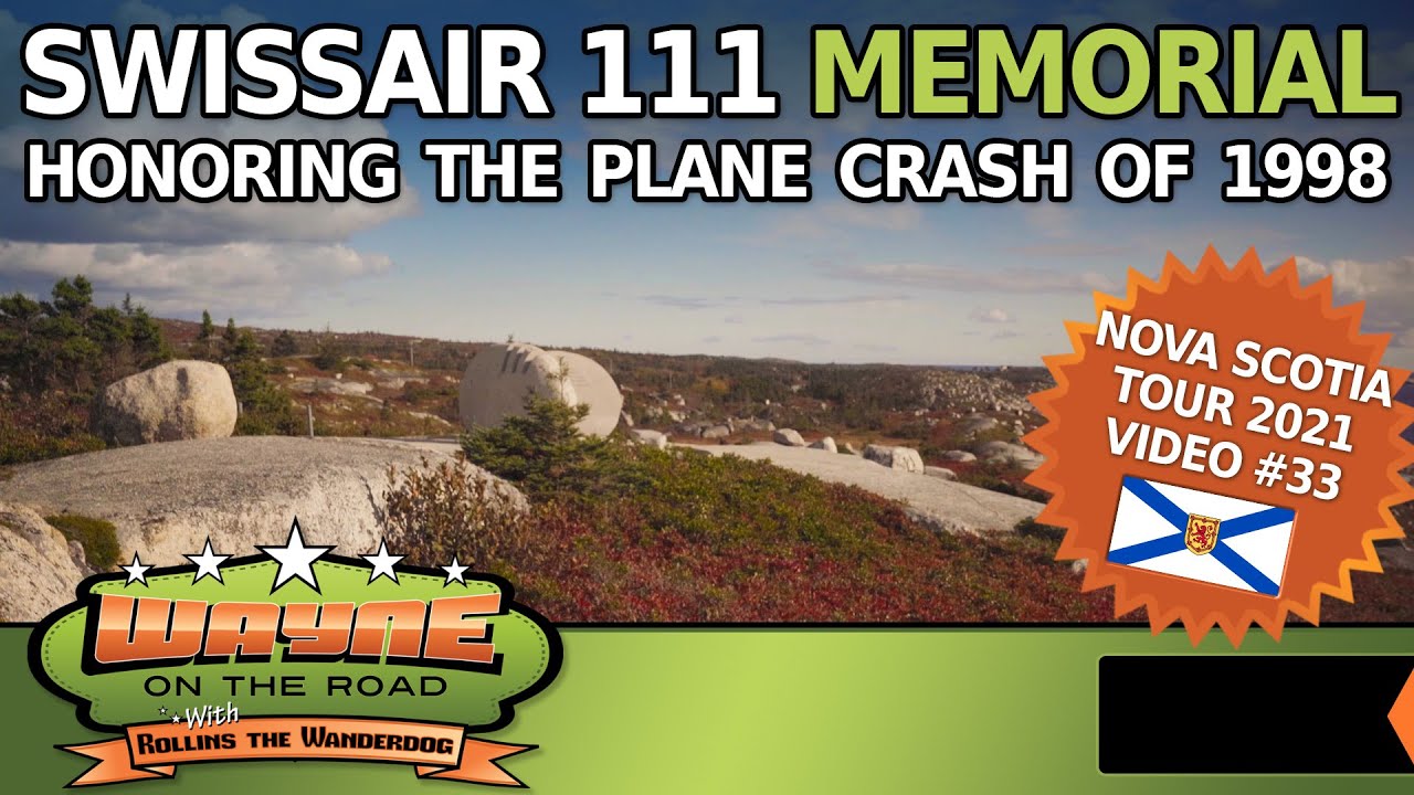 Memorial for Swissair Flight 111 which crashed near Peggy's Cove, Nova