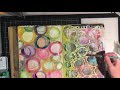 Use it up journal: Playing with textures and mediums