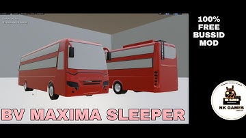 BV MAXIMA SLEEPER COACH / NEW MOD FOR BUSSID | 100% FREE