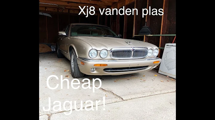 Why I love old Jaguars! Me buying a super cheap jaguar xj8 vanden plas...and it broke!