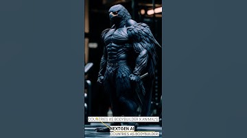 COUNTRIES AS BODYBUILDER | BODYBUILDER X ANIMAL AI FUSION | #ai #shorts