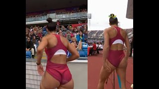 Who wore it better? Ivana Vuleta Španović VS Maryna Bekh-Romanchuk Womens Long Jump Birmingham 2022