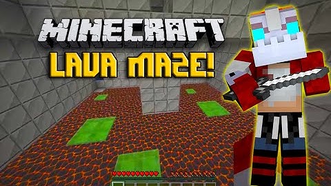 Minecraft - LAVA MAZE! Part 2 - w/ Preston, Nooch & Kenny