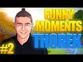 THOREK - PASHA UCZY THORKA GRAĆ W CS:GO 🤓 (FUNNY MOMENTS #2)
