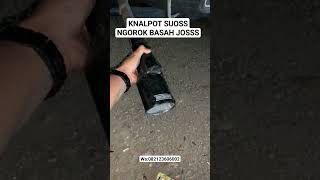 KNALPOT SUOS NGOROK BASAH TERPASANG DI NEW CARRY #pickup#suoss