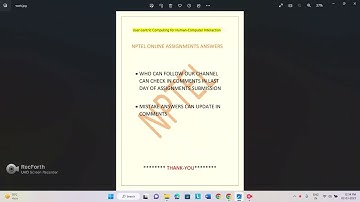 User-centric Computing for Human-Computer Interaction ||week-6||ASSIGNMENT-6||NPTEL-2023