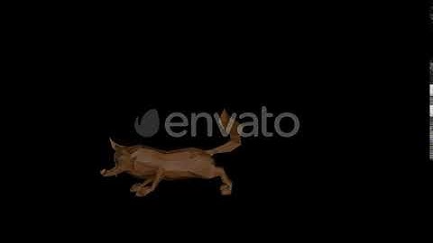 Old Wood Fox Toy Attack | Motion Graphics - Envato elements