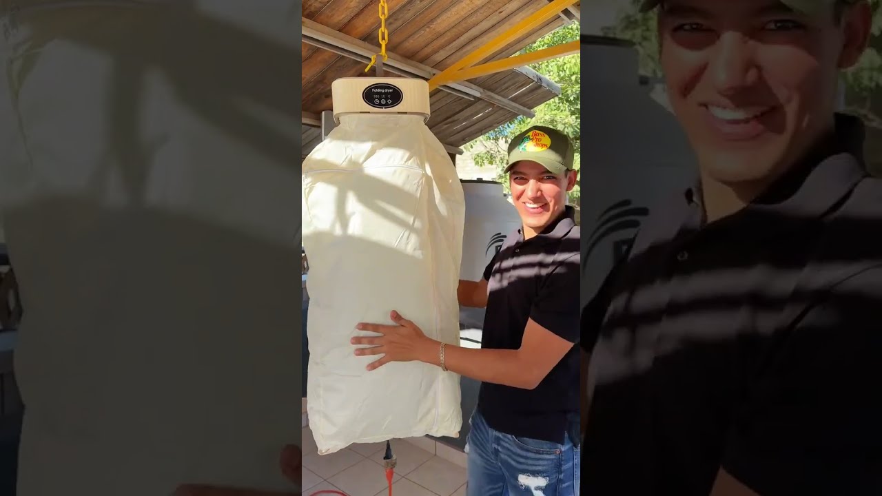 Esto puede secar la ropa en caliente😎