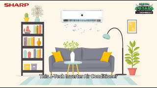 SHARP J-Tech Inverter Air Conditioner