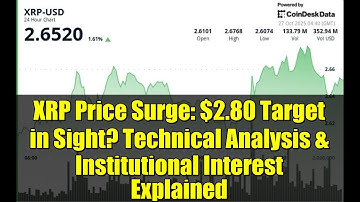 XRP Price Surge: $2.80 Target in Sight? Technical Analysis & Institutional Interest Explained