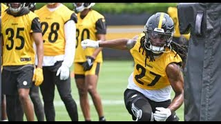 Cole Holcomb still rehabbing, Cory Trice taking part in Steelers OTAs as each recovers from injury