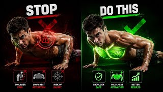 🔥 95% Of Men Do Push-Ups WRONG — Here’s The Fix