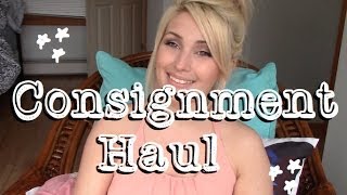 Consignment Haul : Great Deals with Clothes Modeled