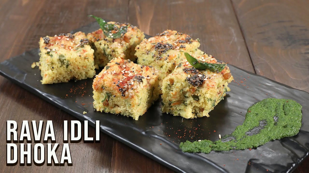 How To Make Rava Idli Dhokla | Instant Sooji Idli Dhokla | Semolina Idli Dhokla Recipe By Ruchi | Rajshri Food