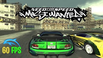 Need for Speed: Most Wanted GameCube @ 60fps gameplay 1440p (Dolphin emulator)