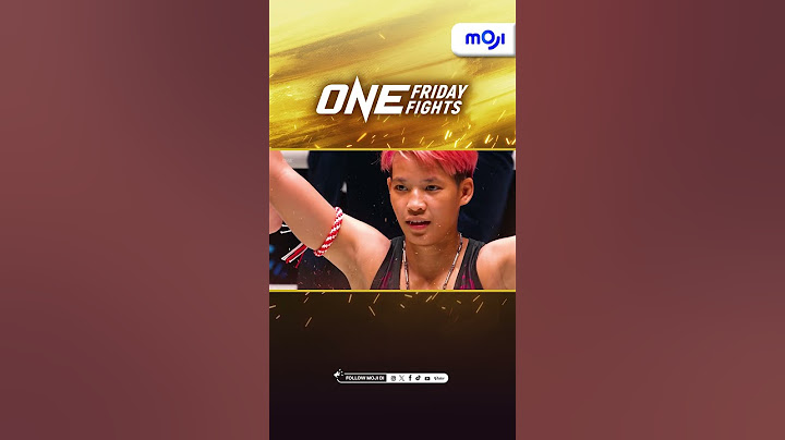 Saksikan One Friday Fights 98  Chartpayak VS Kongchai  Sabtu, 1 Maret 2025 pukul 22.00 WIB di Moji!