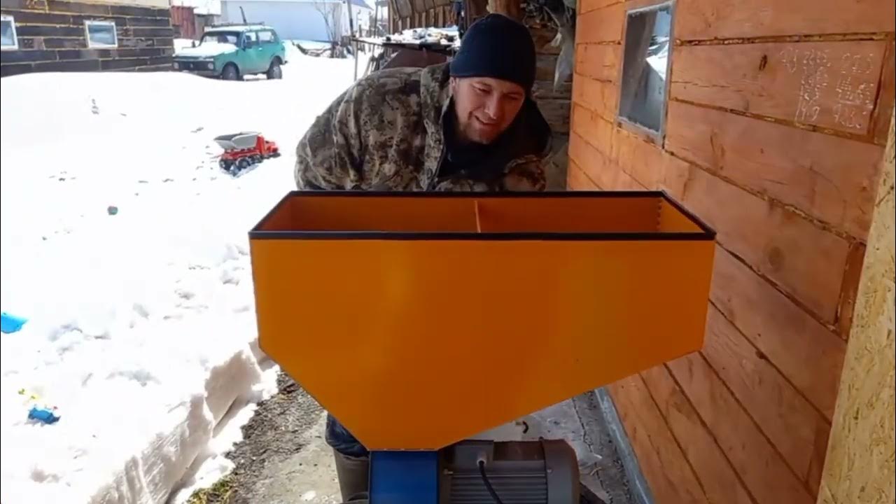 ‼️## Обзор зернодробилки Кубанец 500з с увеличенным выходом ##‼️ - YouTube