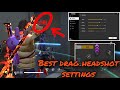 Free Fire Drag Shot Best Sensitivity Settings For 2 GB 4 GB 6 GB 8Gb ram | DPI best settings