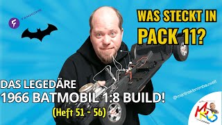 📦 „Was steckt in Pack 11 Das legendäre 1966 Batmobil im 18 Build! Hefte 51–56“