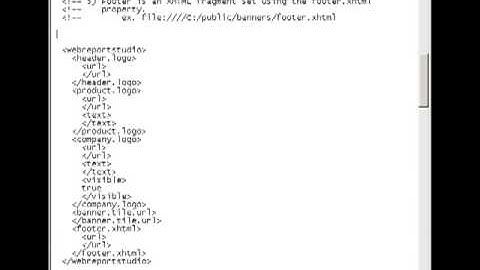 SAS Web Report Studio - Banner Change