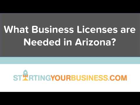 Vidéo: L'Arizona a-t-elle besoin d'une licence d'entrepreneur ?