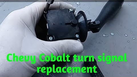 Chevy Cobalt turn signal control switch replacement