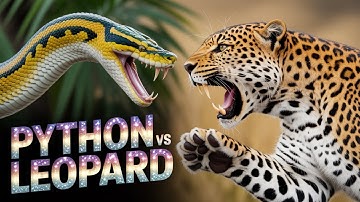 Rescue Heroes Confront Colossal Python to Free Leopard 🐆