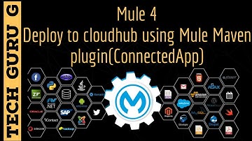Deploy an Application to Cloudhub using Mule Maven plugin and Connected Apps authorization|Mule4.3.0