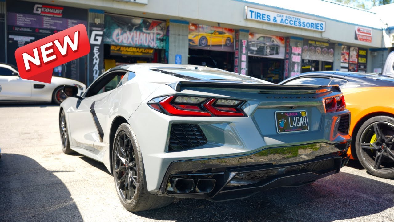 Система MBRP для C8 Corvette + выхлопные насадки