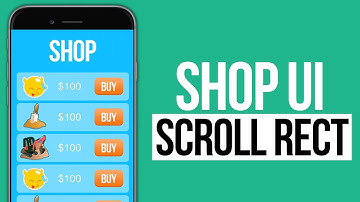 UI Scroll Rect in Unity - Create Shop with UI Scroll Rect!!