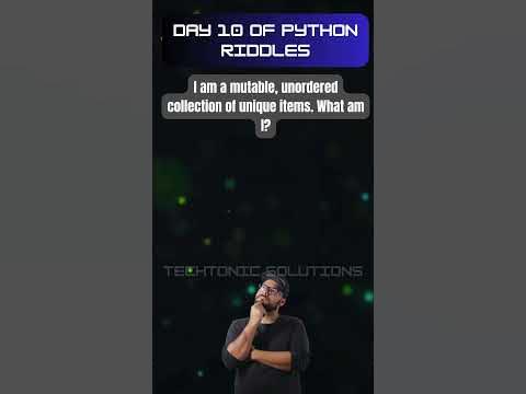 🐍 Crack the Code: Day 10 of Python Riddles! 🔍 #Python #Riddle - YouTube