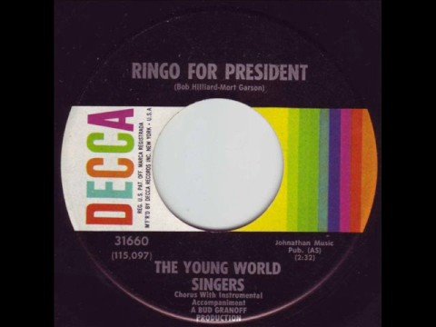 The Young World Singers - Ringo for President 1964 45rpm