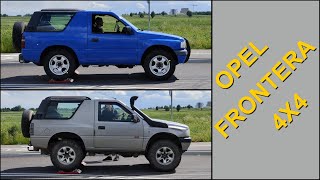 SLIP TEST - Opel Frontera  2.0 4x4 - fun on rollers - @4x4.tests.on.rollers