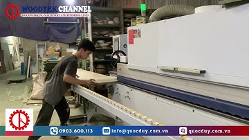 MÁY DÁN CẠNH TỰ ĐỘNG COMBINE 12 - Máy dán nẹp ván ép công nghiệp - Máy cắt xén dán cạnh tự động